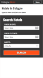 Mobile Screenshot of colognehotel.net